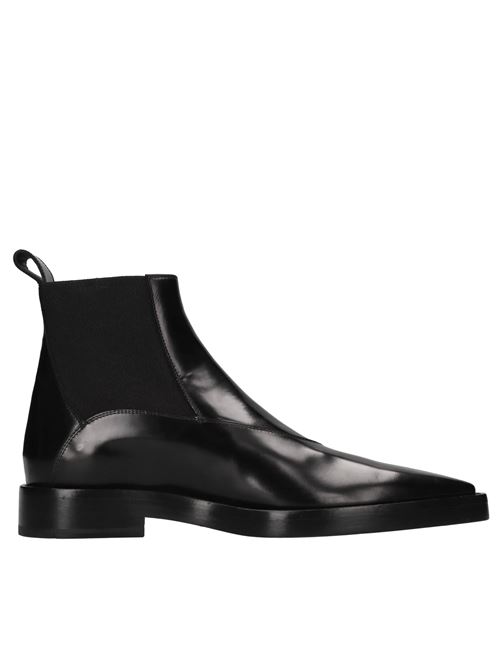  MUGLER | MUMFW26LS005_TB001 BRUSHED CALFNERO